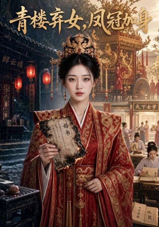 青楼弃女，凤冠加身