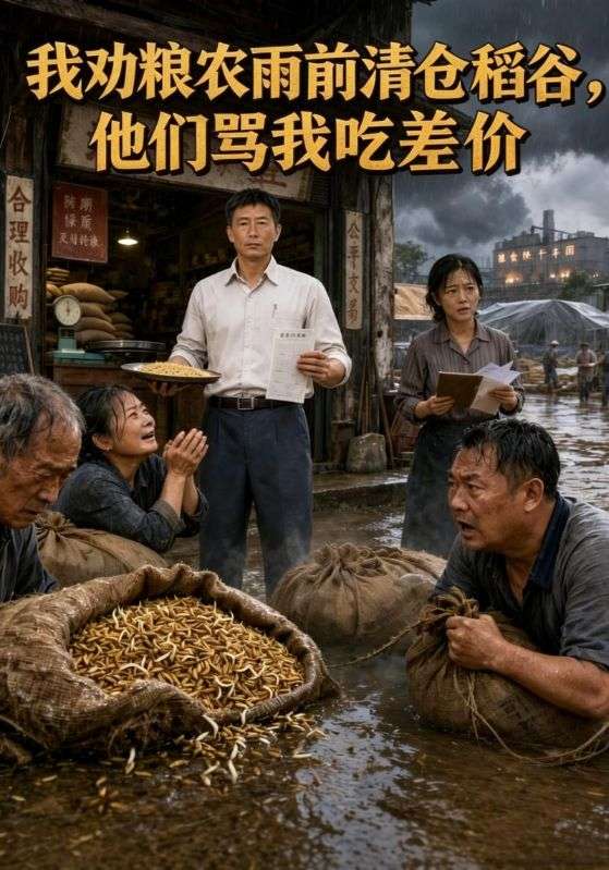 我劝粮农雨前清仓稻谷，他们骂我吃差价