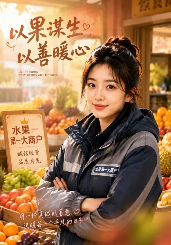 以果谋生以善暖心
