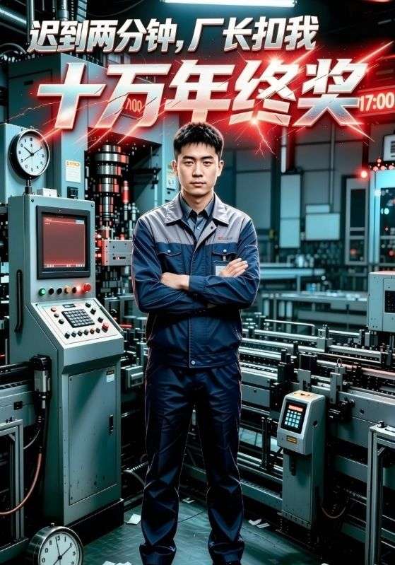 迟到两分钟，厂长扣我十万年终奖