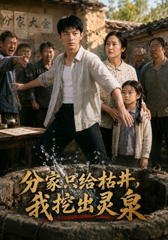 分家只给枯井，我挖出灵泉