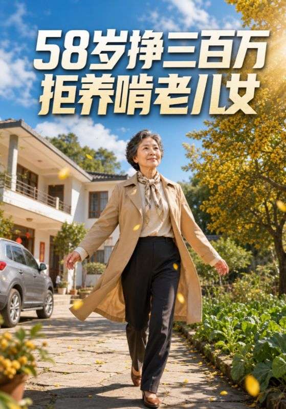 58岁挣三百万拒养啃老儿女