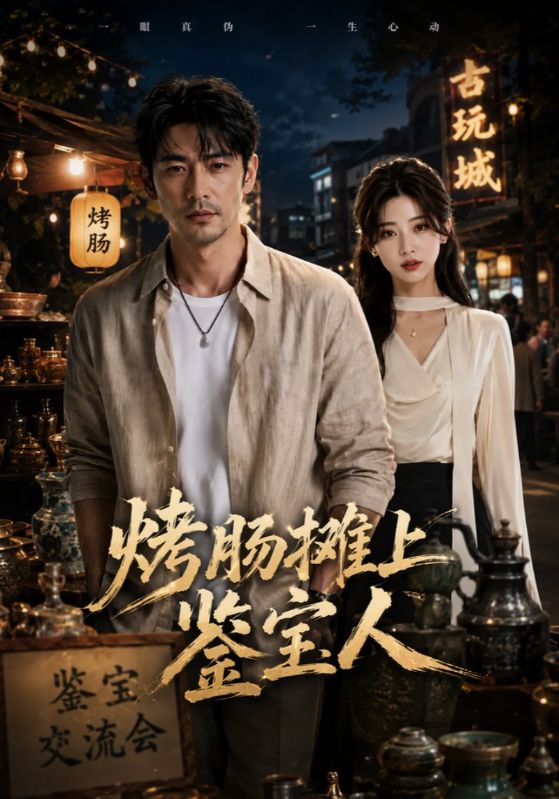 烤肠摊上鉴宝人