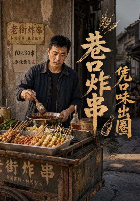 巷口炸串凭口味出圈封面