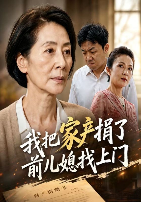 我把家产捐了前儿媳找上门