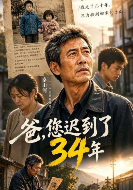 爸,您迟到了34年