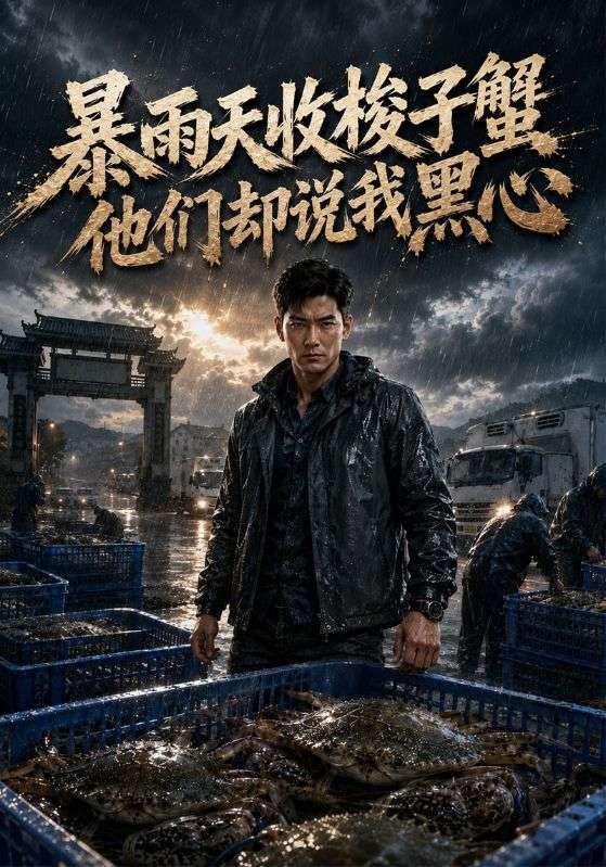 暴雨天收梭子蟹他们却说我黑心