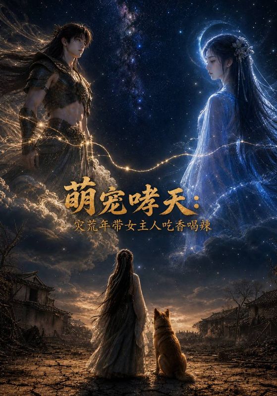 萌宠哮天：灾荒年带女主人吃香喝辣