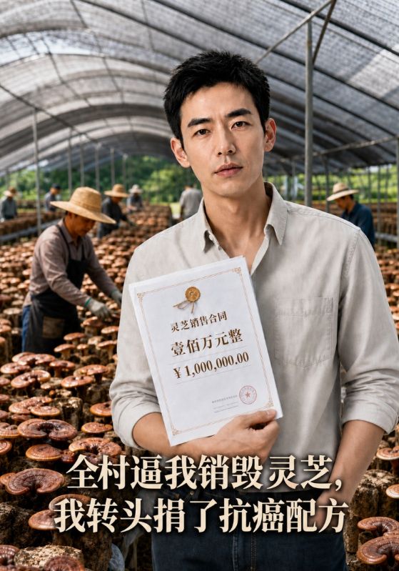 全村逼我销毁灵芝，我转头捐了抗癌配方
