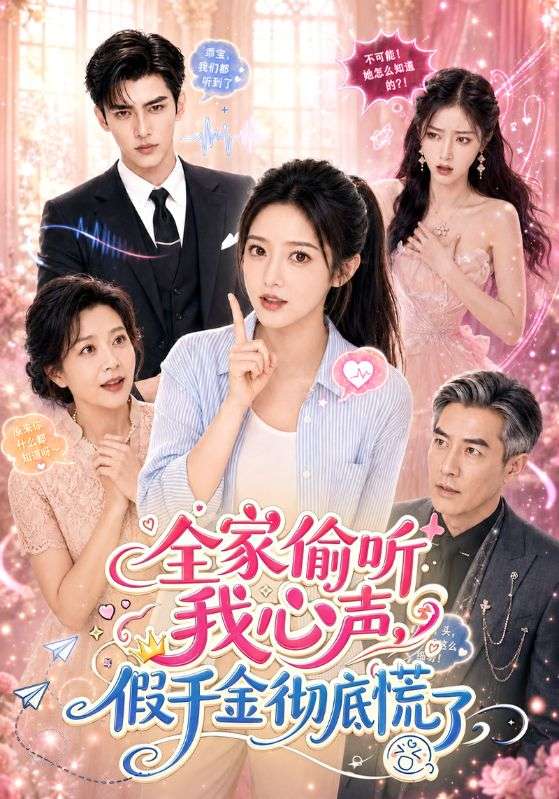全家偷听我心声，假千金彻底慌了