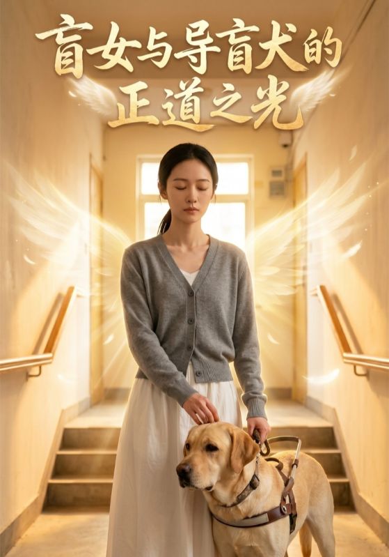 盲女与导盲犬的正道之光