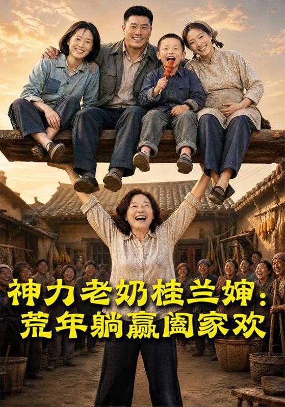 神力老奶桂兰婶：荒年躺赢阖家欢