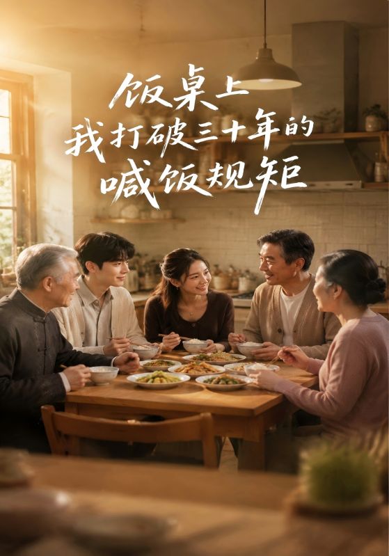 饭桌上我打破三十年的喊饭规矩