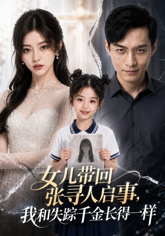 女儿带回张寻人启事，我和失踪千金长得一样