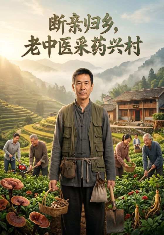 断亲归乡,老中医采药兴村