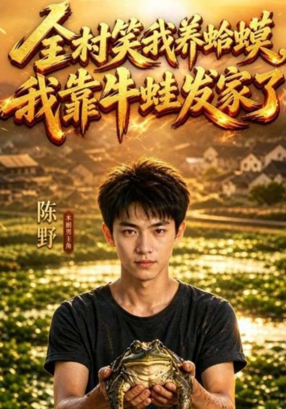 全村笑我养蛤蟆，我靠牛蛙发家了