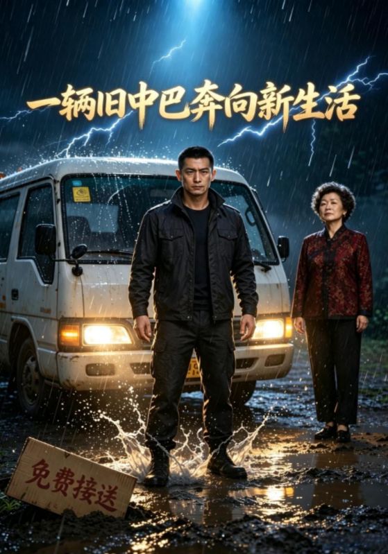一辆旧中巴奔向新生活