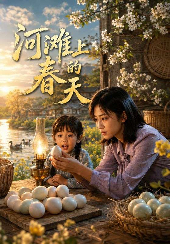 河滩上的春天