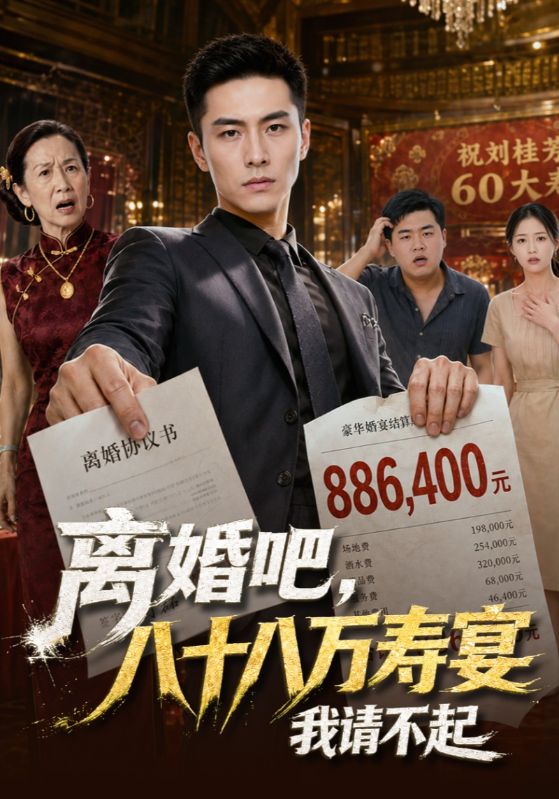 离婚吧，八十八万寿宴我请不起