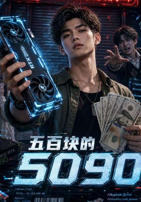 五百块的5090