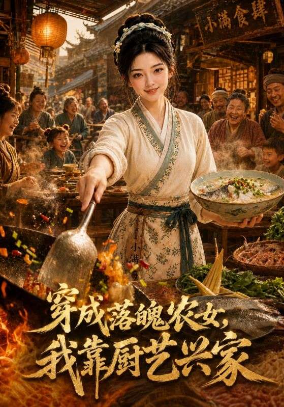 穿成落魄农女，我靠厨艺兴家
