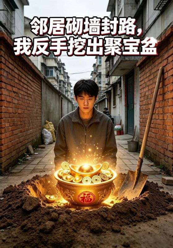 邻居砌墙封路，我反手挖出聚宝盆