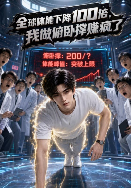 全球体能下降100倍，我做俯卧撑赚疯了