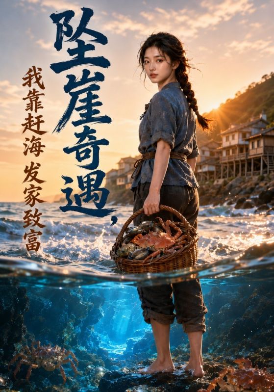 坠崖奇遇，我靠赶海发家致富