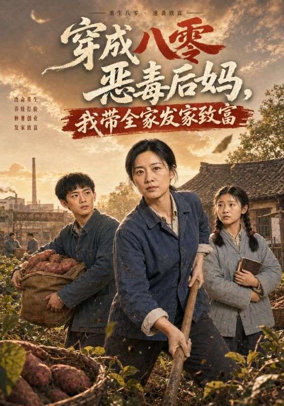 穿成八零恶毒后妈，我带全家发家致富