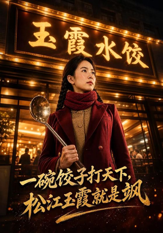 一碗饺子打天下，松江玉霞就是飒