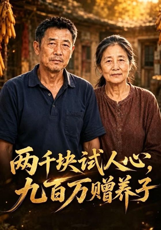两千块试人心，九百万赠养子