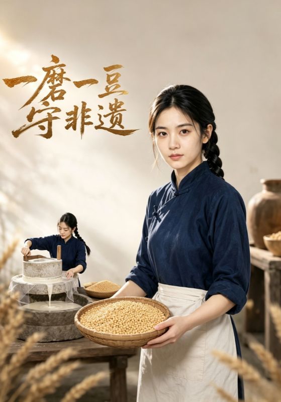 一磨一豆守非遗
