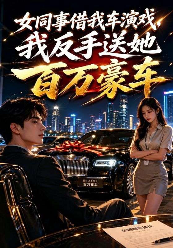 女同事借我车演戏，我反手送她百万豪车