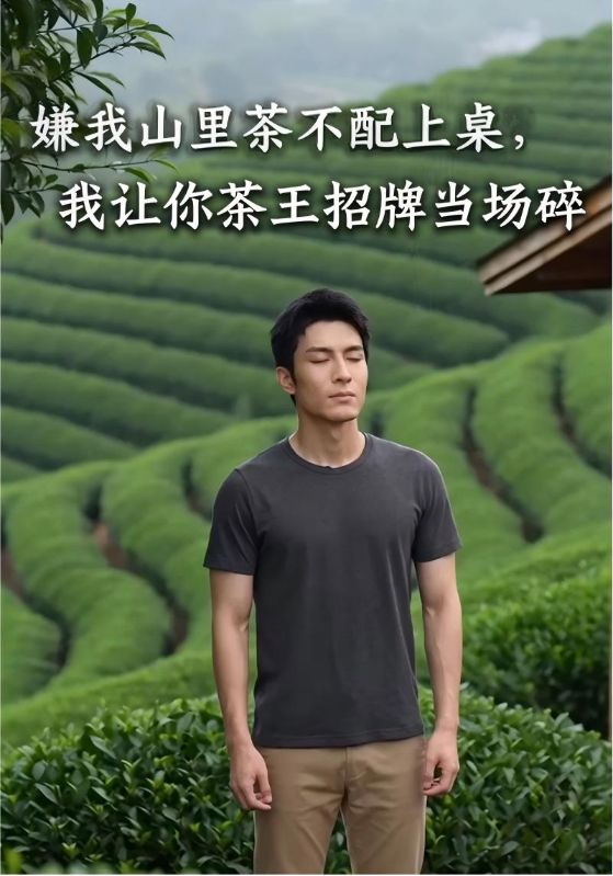 嫌我山里茶不配上桌，我让你茶王招牌当场碎