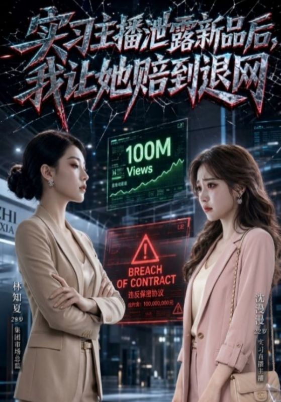 实习主播泄露新品后,我让她赔到退网