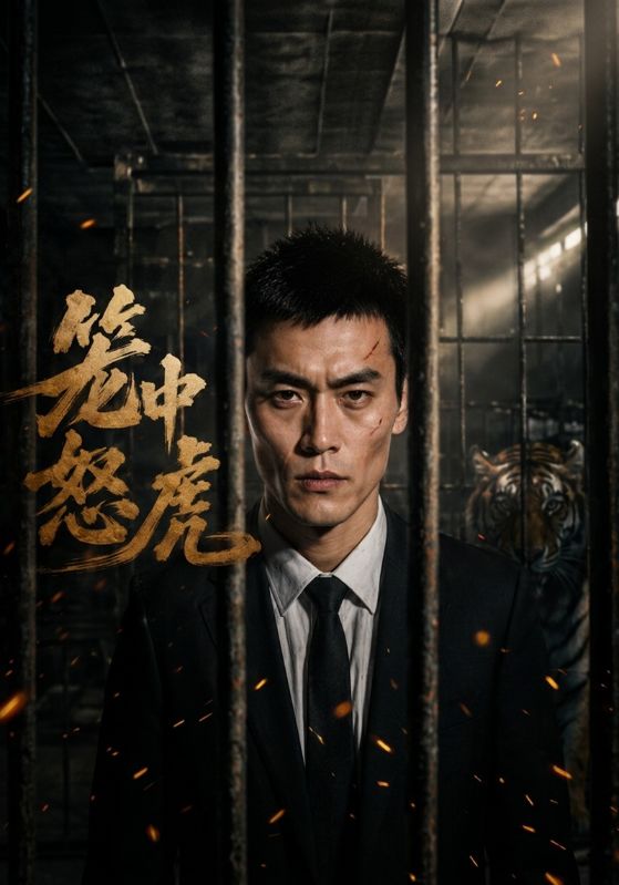 笼中怒虎