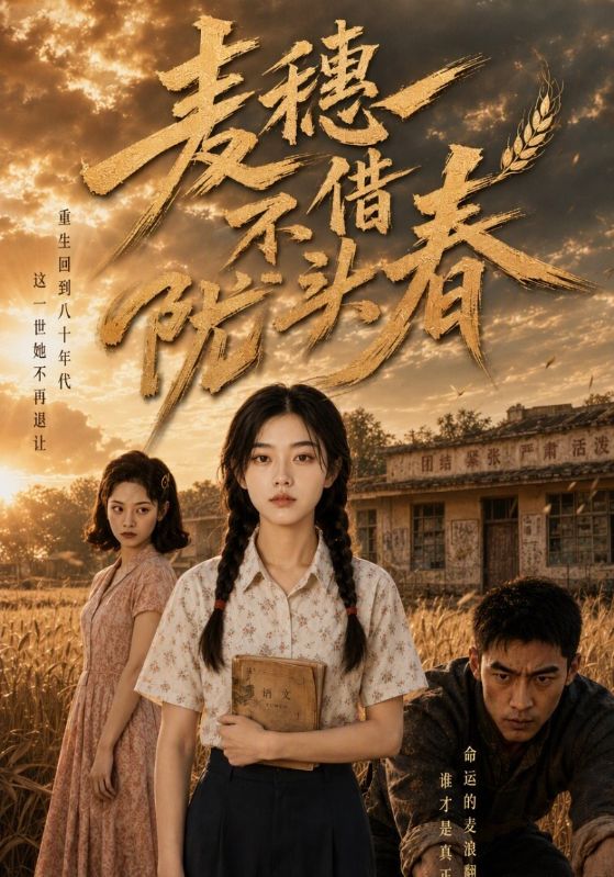 麦穗不借陇头春