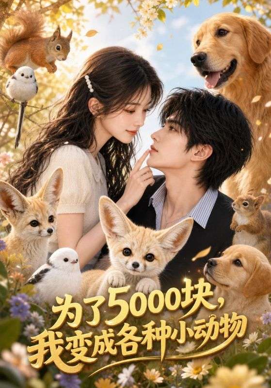 为了5000块，我变成各种小动物