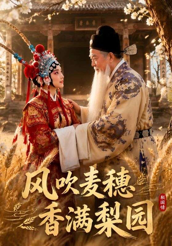 风吹麦穗，香满梨园