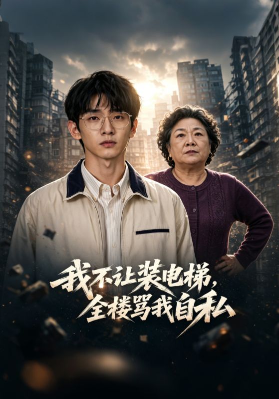 我不让装电梯，全楼骂我自私