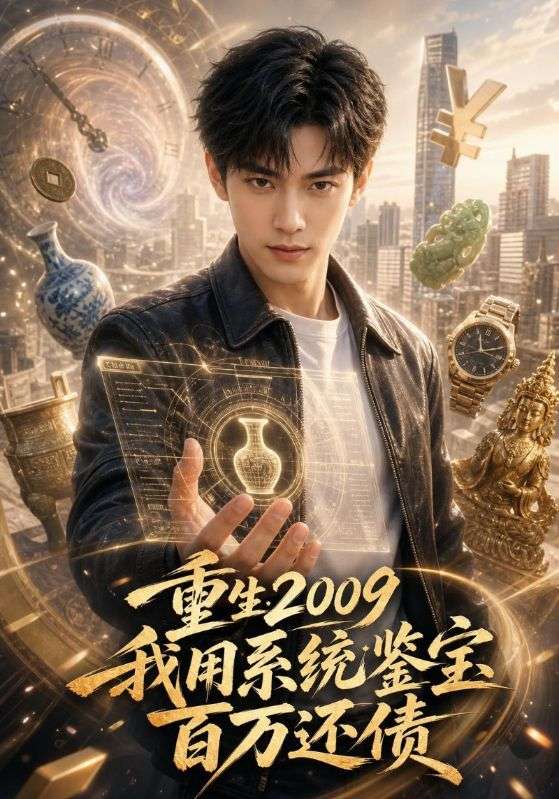 重生2009我用系统鉴宝百万还债封面