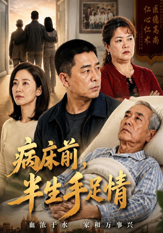 病床前，半生手足情