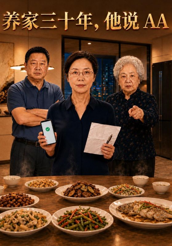 养家三十年，他说AA