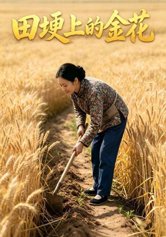 田埂上的金花