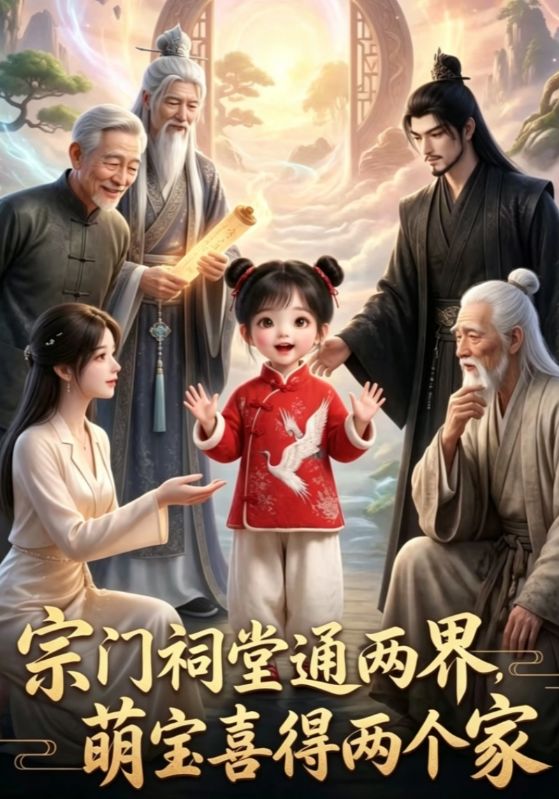宗门祠堂通两界，萌宝喜得两个家