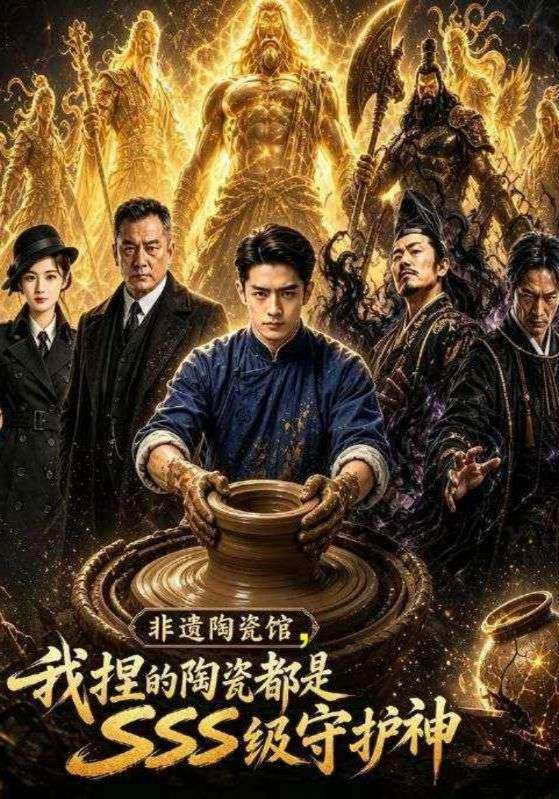 非遗陶瓷馆，我捏的陶瓷都是SSS级守护神
