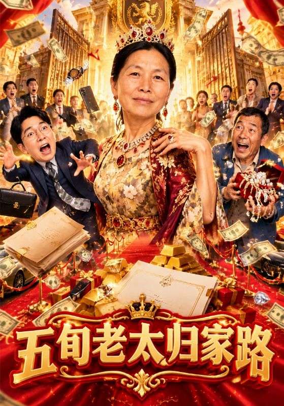 五旬老太归家路
