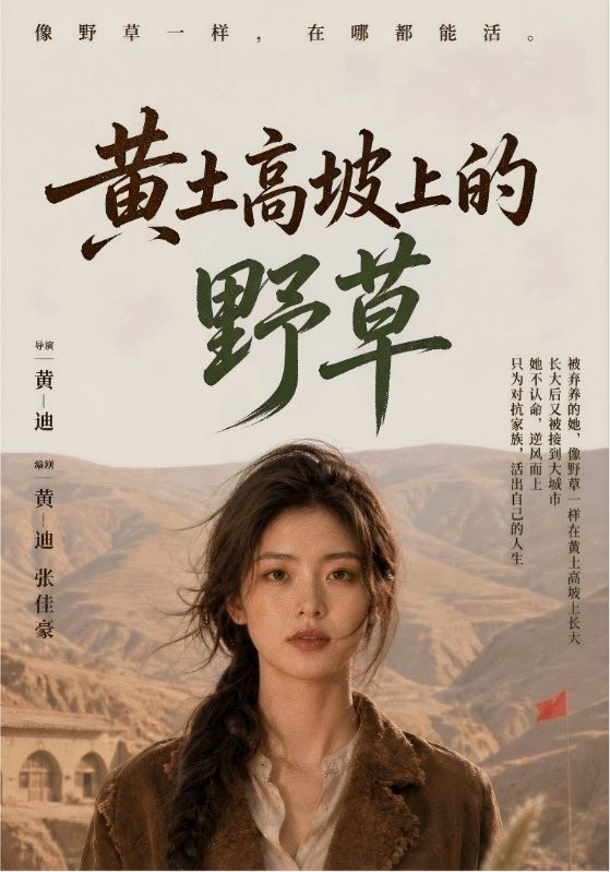 黄土高坡上的野草