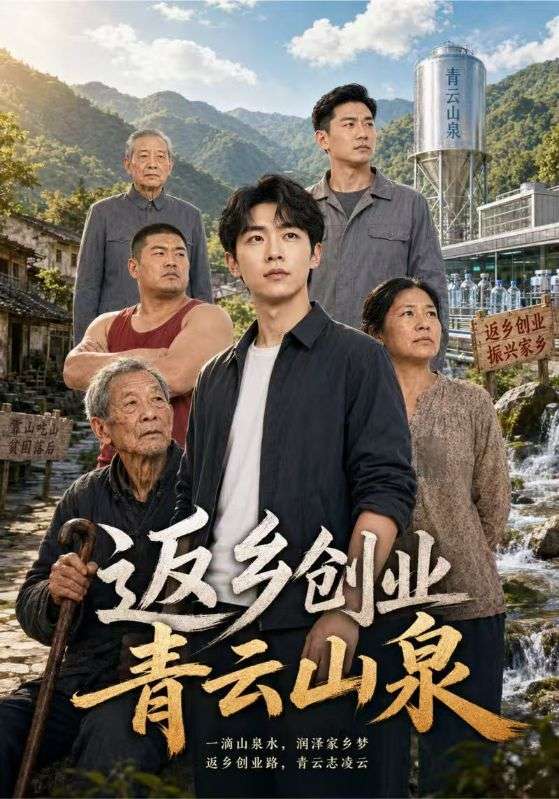 返乡创业青云山泉