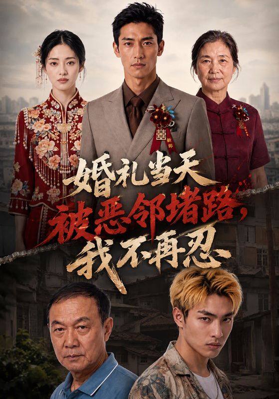 婚礼当天被恶邻堵路，我不再忍